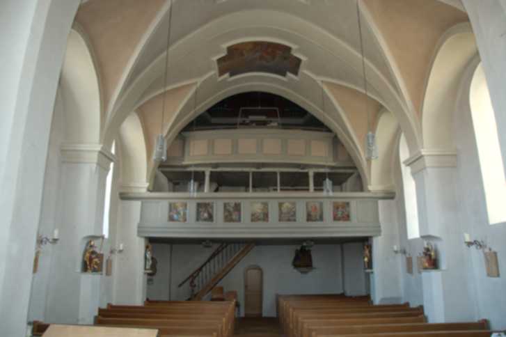 Kirche Lindach hinten