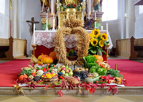 Erntedank 2017 Pfarrei St. Johannes der Täufer Aspertsham