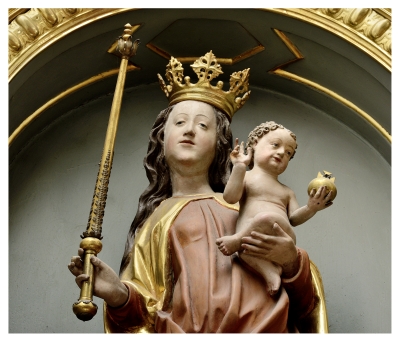 St. Martin Westenhofen, Maria mit Kind