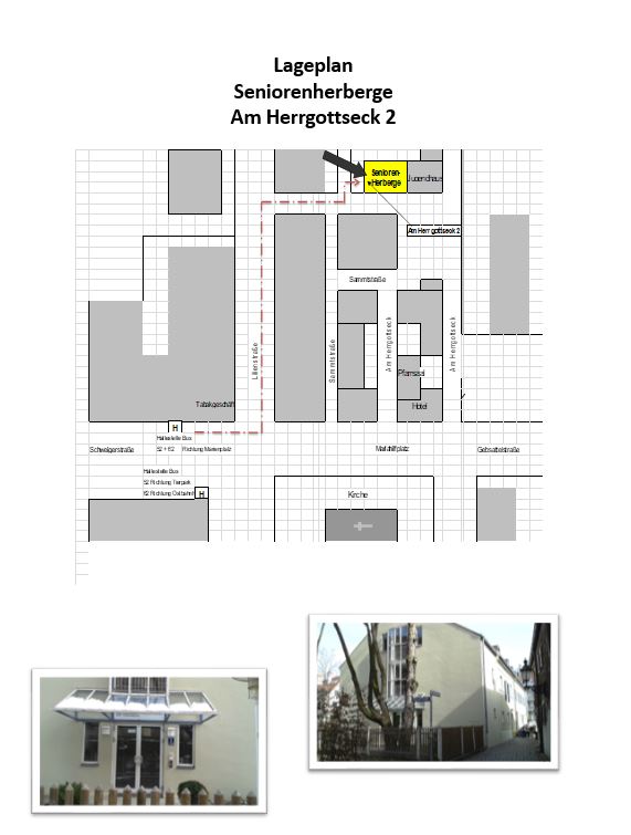 Anfahrt Seniorenherberge