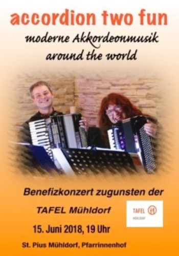 Benefizkonzert moderne Akkordeonmusik
