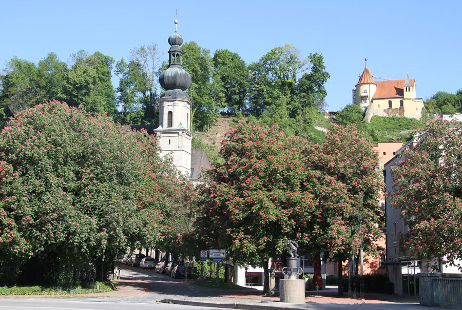 Bild_Kirchen_St.Andreas und St. Micheal Trostberg