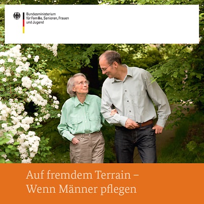 Broschüre Männer und Pflege