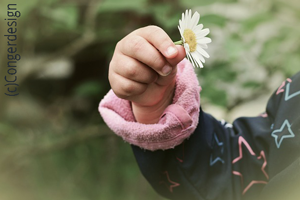 Bild_Kinderhand_Blume