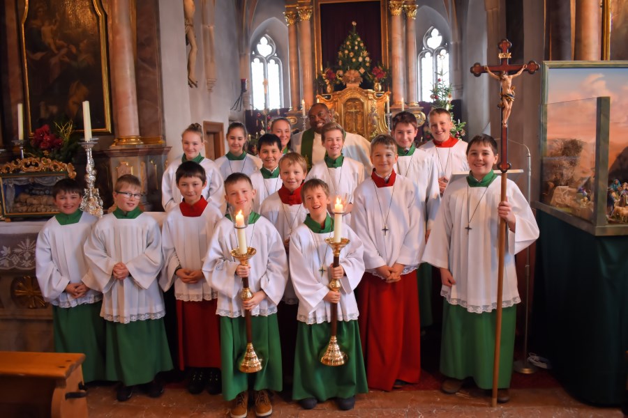 Gruppenbild Ministranten Wallgau