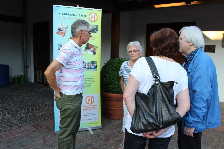 Informationsstand Tafel Mühldorf