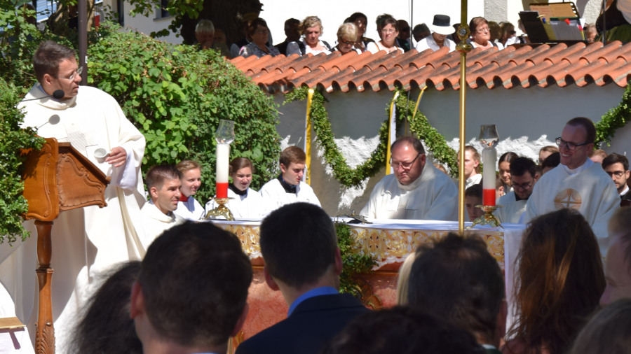 Primiz Markus Nappert mit Predigt Dr. Wolfgang Lehner
