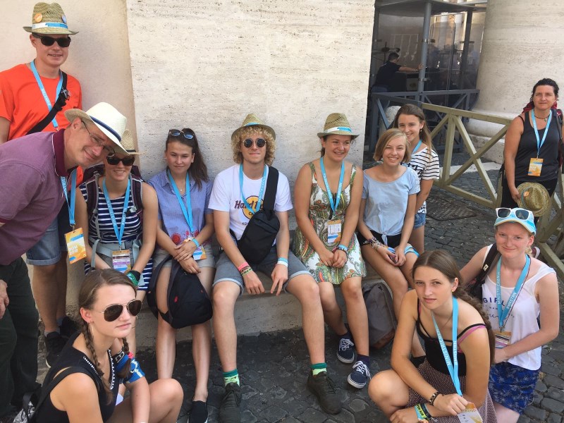 Ministrantenwallfahrt Rom 2018<br/>St. Peter und Paul / St. Pius X.