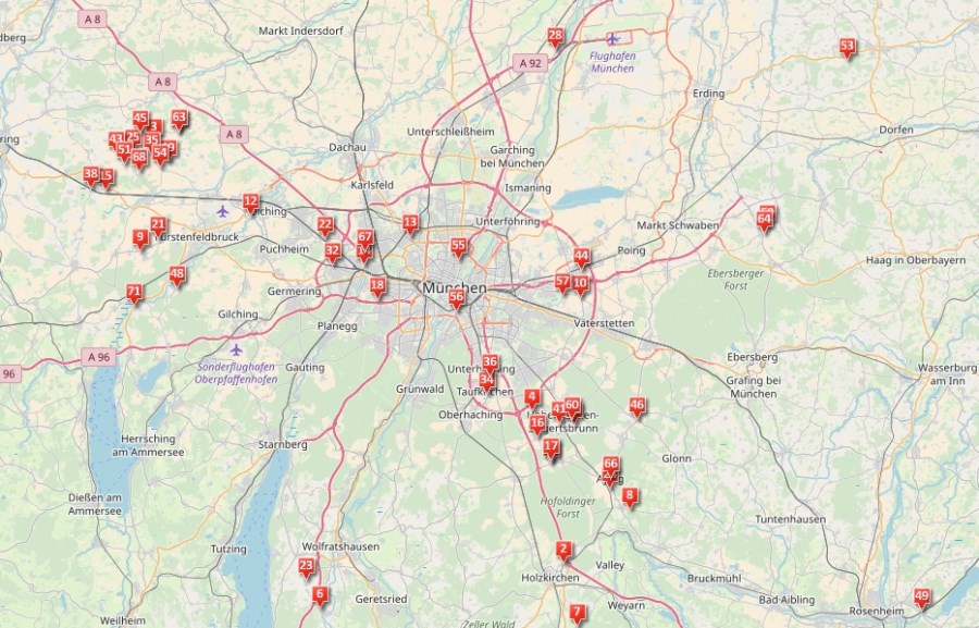 Karte Tag des offenen Denkmals 2018
