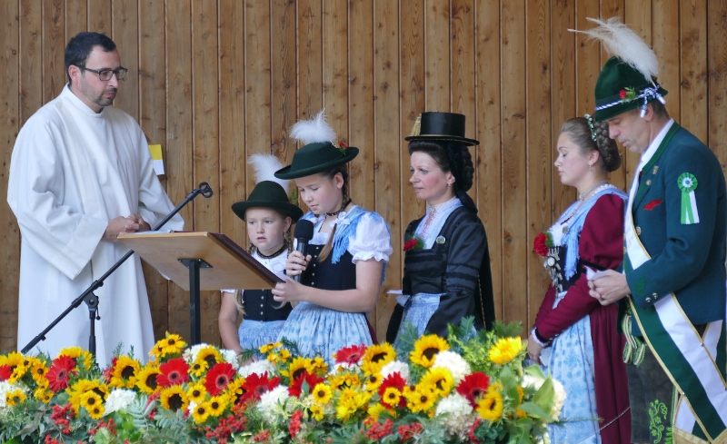 Trachtenfest Fürbitten