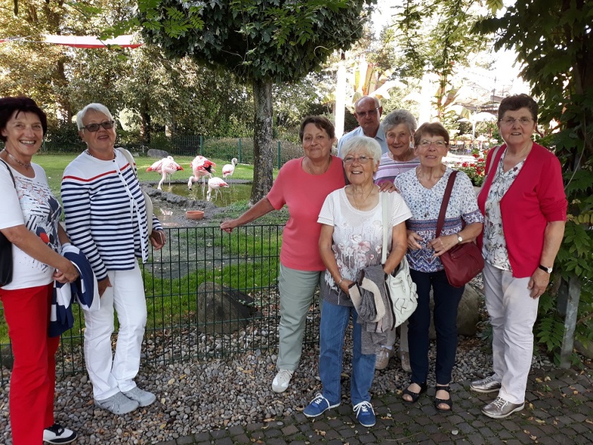 Schwabhauser Senioren in Sandizell und Blumenpark Dehner