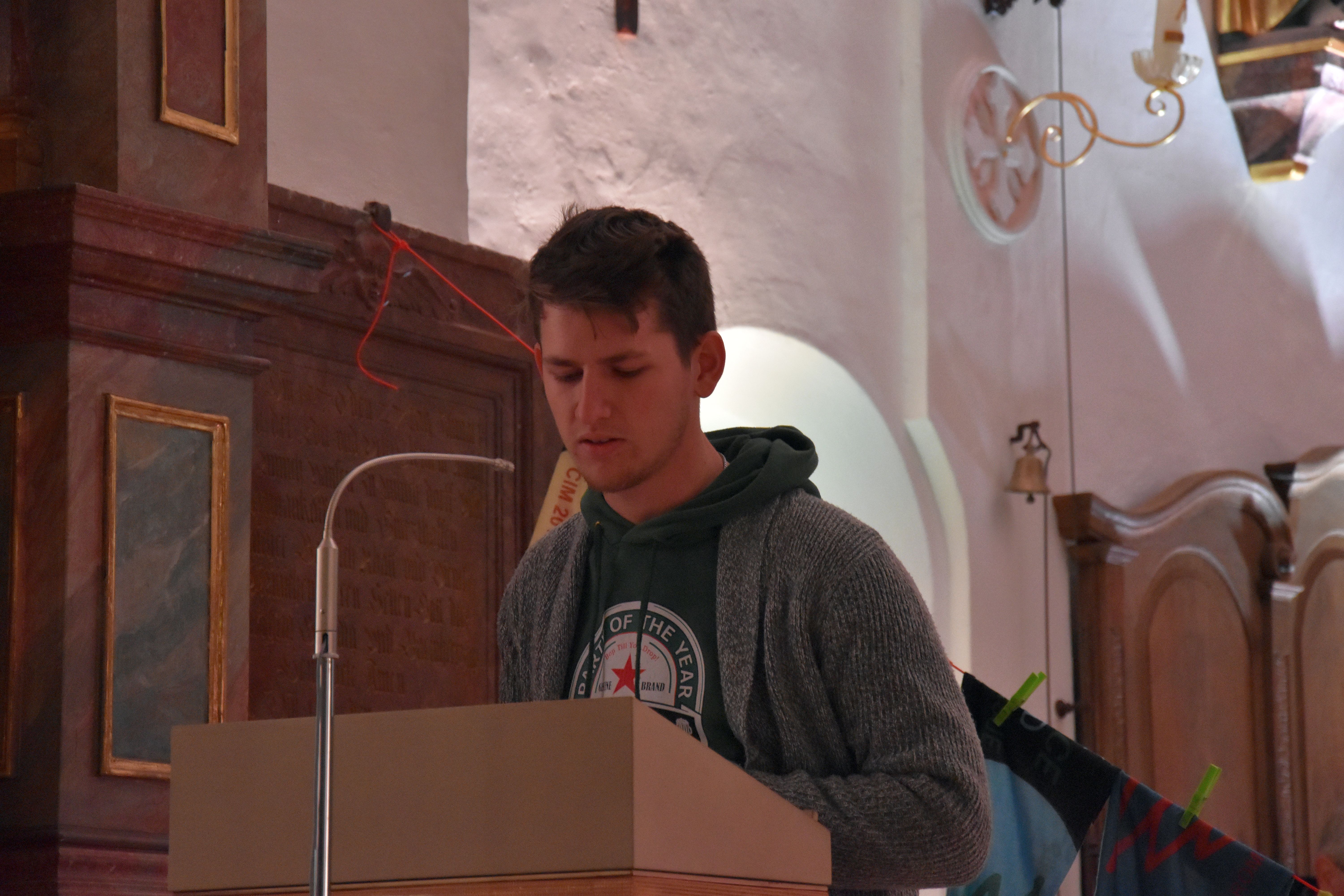 Auch die Ansprache übernahmen sie selbst