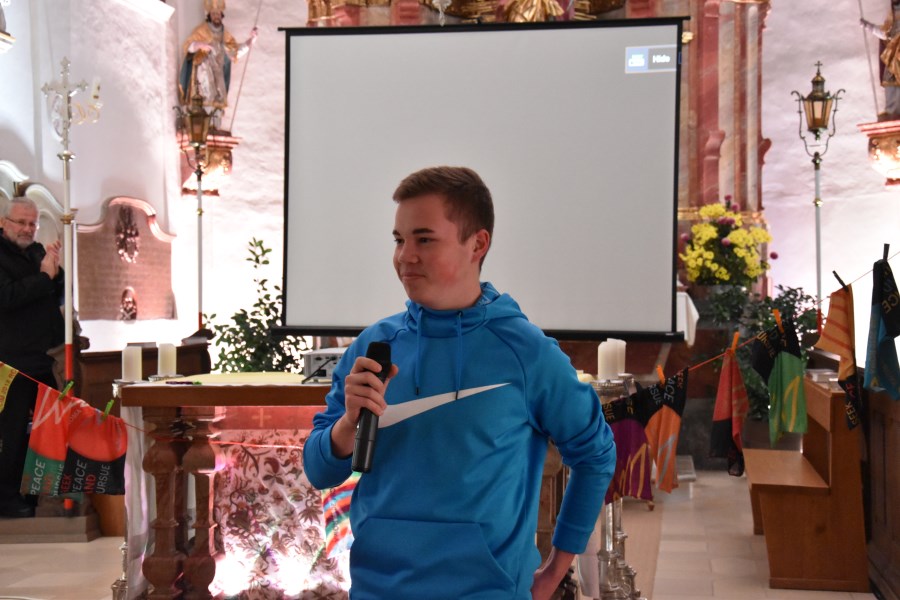 Alle Mitgestalter wurden ins Pfarrheim eingeladen