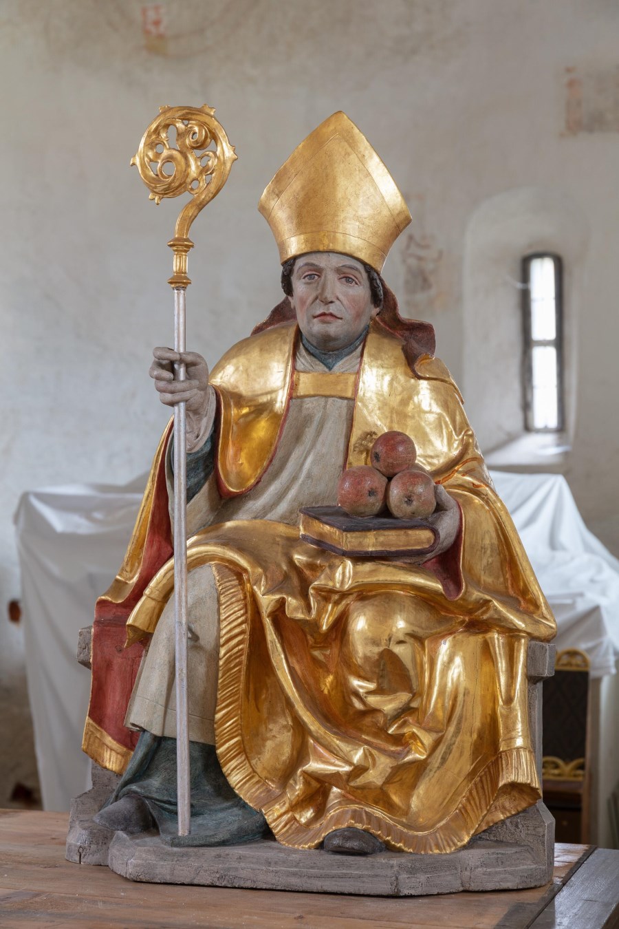 Wartenberg, St.Nikolaus_Skulptur