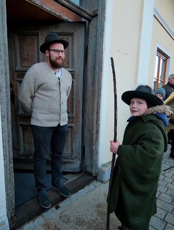 Mit Maria, Esel und Josef unterwegs