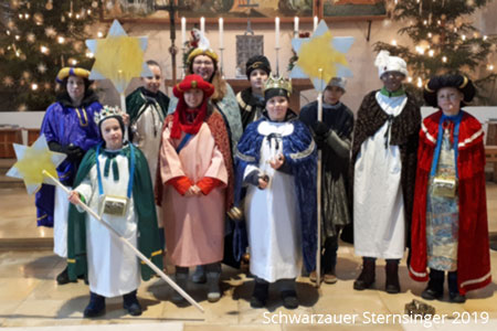 Sternsinger Pfarrei Schwarzau 2018/2019