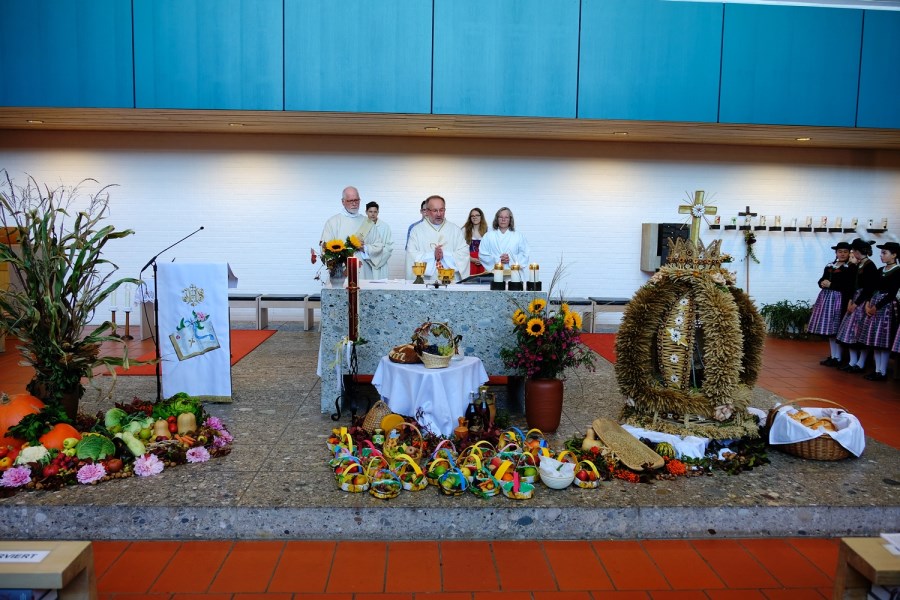 Erntedank Altar