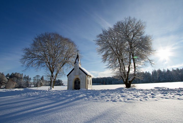 Kapelle Allerding Winter