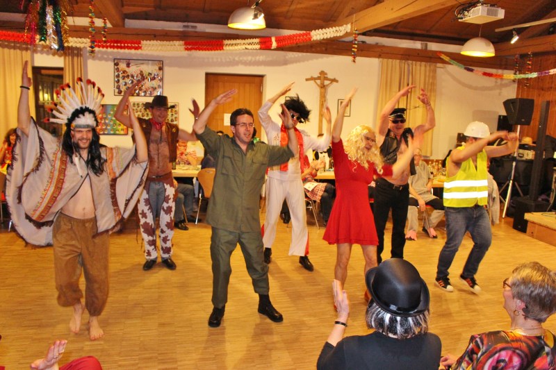 Pius-Fasching 2019: Pius-Männer