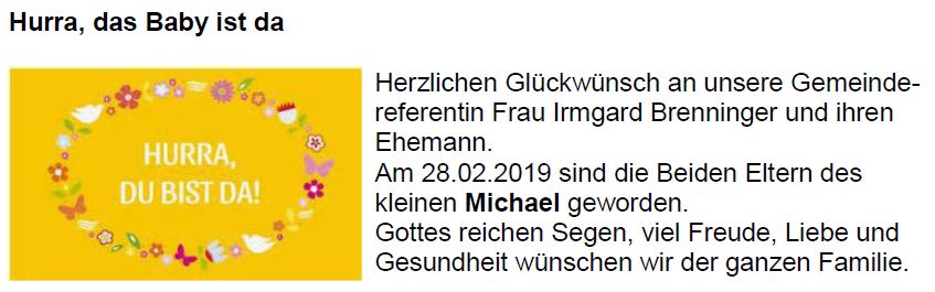 Gratulation
