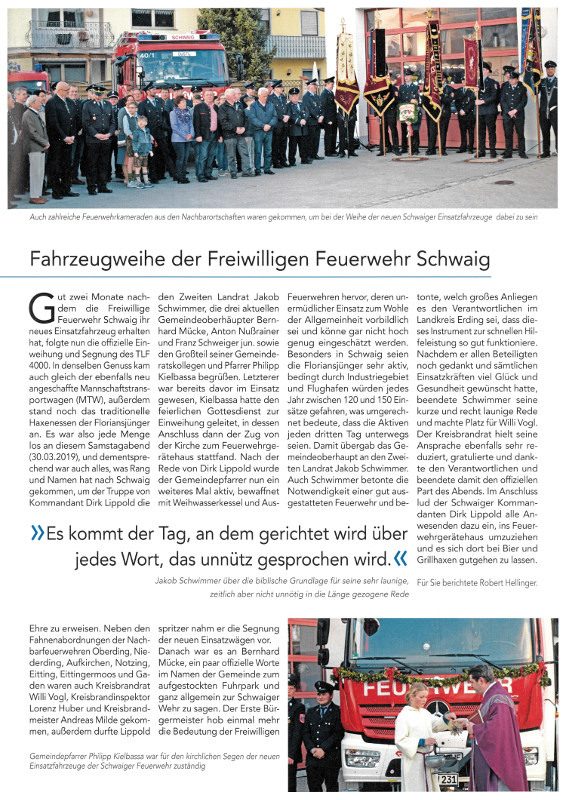 2019-04-05_Pressebericht_Fahrzeugsegnung_Feuerwehr_Schwaig_Oberdinger_Kurier_03