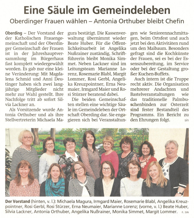 2019-04-17_Pressebericht_Neuwahlen_kfd_OGdF_Oberding_Erdinger_Anzeiger_03