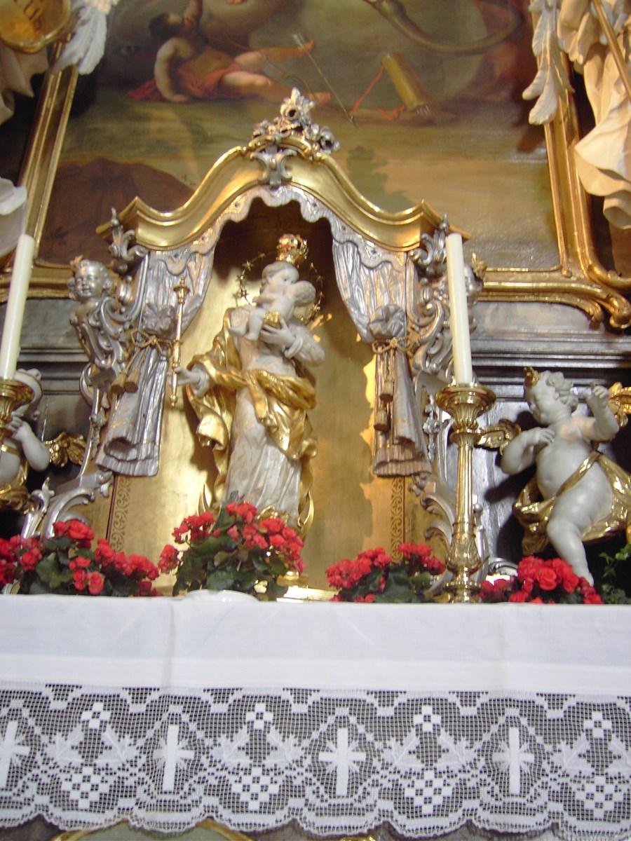 Maria am Schutzengelaltar