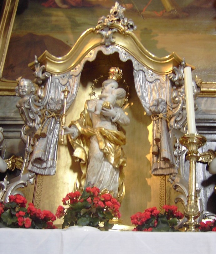 Maria am Schutzengelaltar
