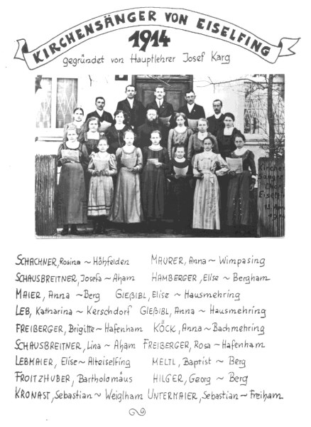 Gründerchor 1914