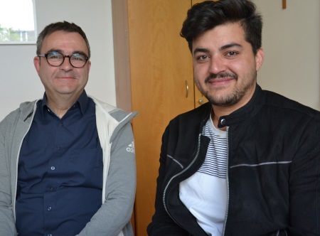 Beratung von Ajab Zadran durch Jürg Zieger Soz.päd