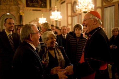 Verabschiedung von Kardinal Wetter
Festakt am 17. Februar 2008 im Münchner Herkulessaal