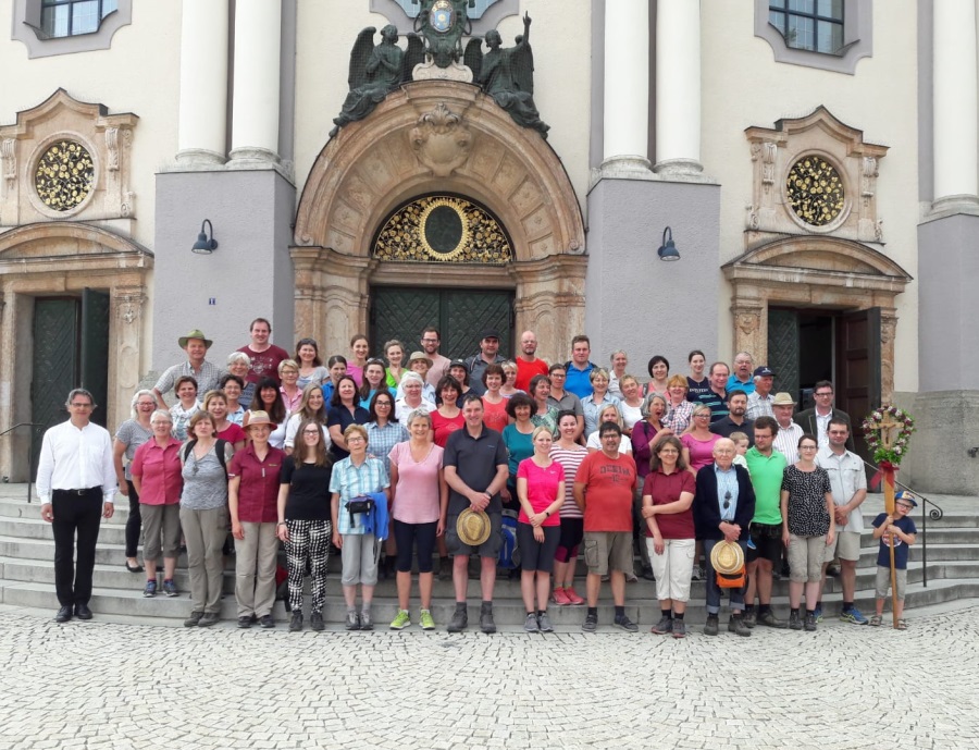 2019 Fußwallfahrt Langenpreising