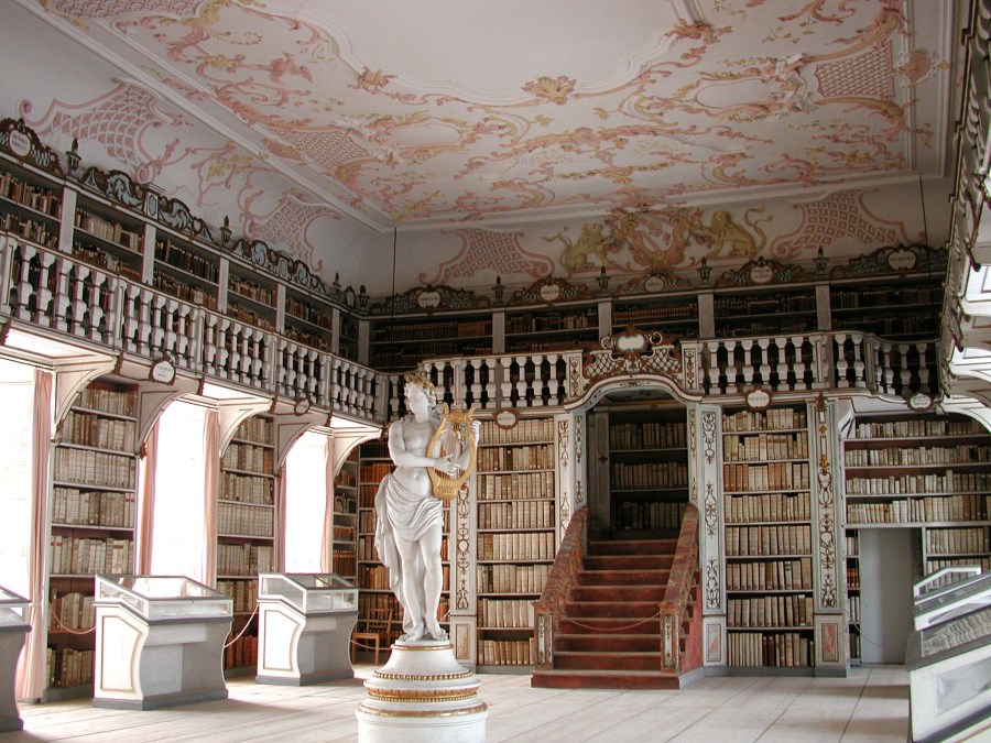 Ansicht Barocksaal Dombibliothek