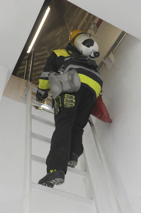 Feuerwehrübung Liebfrauendom