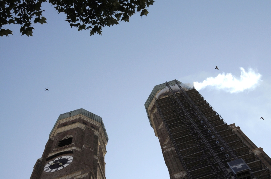 Feuerwehrübung Liebfrauendom