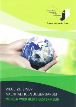 Titelbild Nachhaltigkeitsbroschüre Jugendarbeit 2019