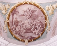 Albaching, St. Nikolaus, Deckengemälde, Mariä Himmelfahrt, Christian Wink, 1792