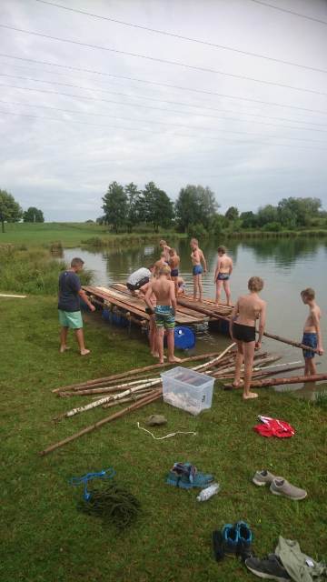 Floß bauen