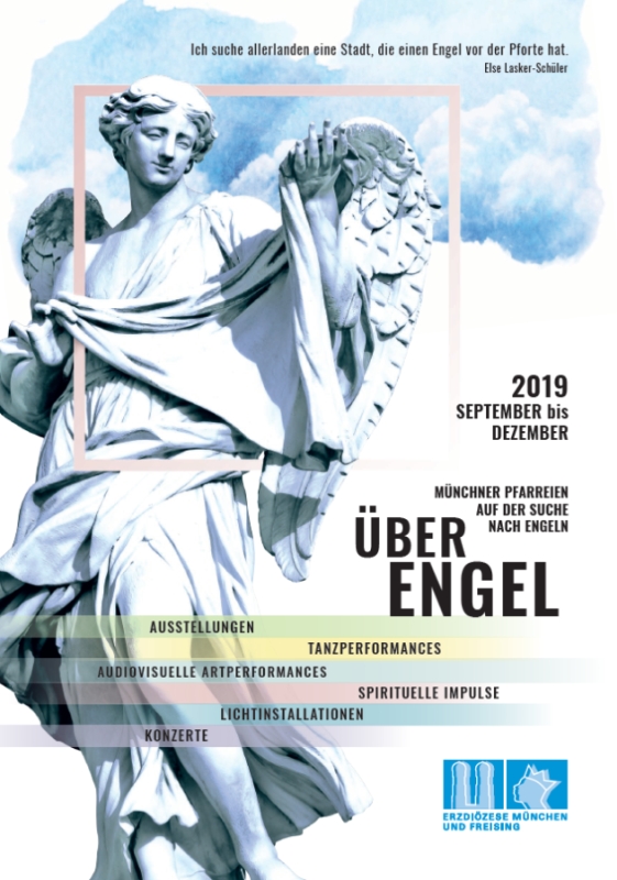 Kunstprojekt ÜberEngel, Titel des Flyers