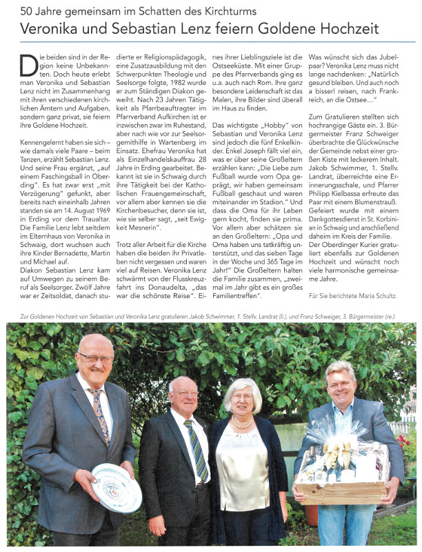 2019-09-13_Pressebericht_Goldene_Hochzeit_Lenz_Oberdinger_Kurier_03