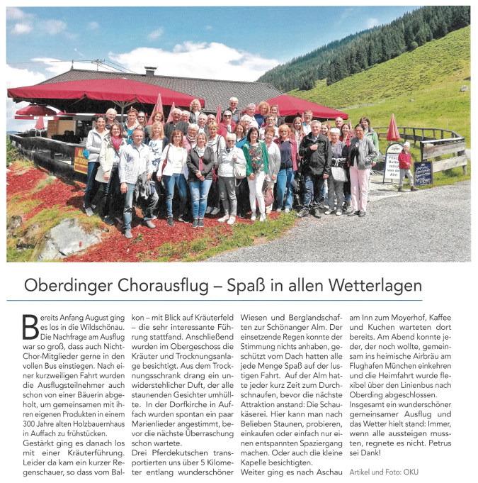 2019-09-13_Pressebericht_Ausflug_Kirchenchor_Oberding_Oberdinger_Kurier_03