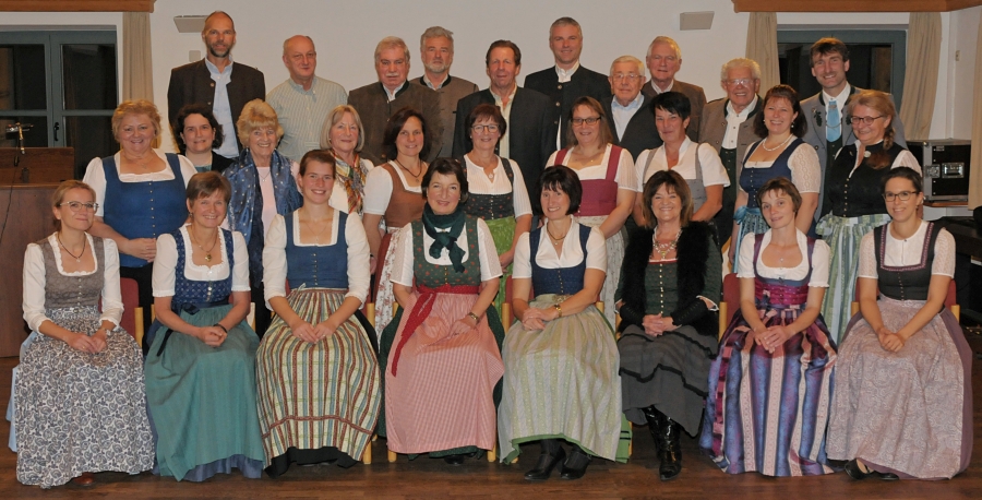 Gruppenbild des Kirchenchors Söllhuben