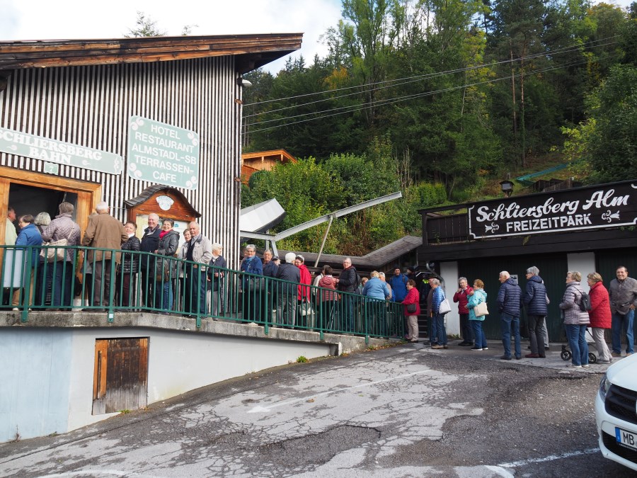 Pfarrverbandsausflug am 3.10.2019 auf den Schliersberg