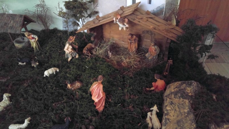 Weihnachtskrippe in St. Pius X. - Mühldorf