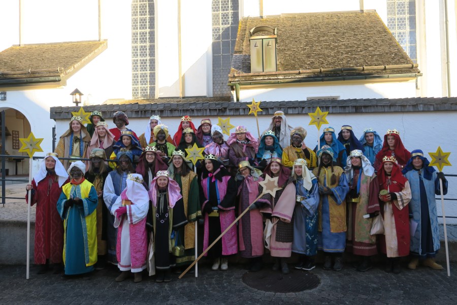 Sternsinger Gruppenbild 2020