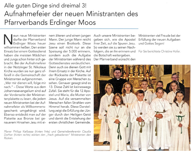 2019-10-11_Pressebericht_Aufnahme_neue_Minis_PV_Oberdinger_Kurier_03
