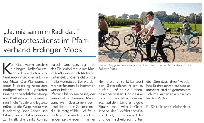 2019-10-11_Pressebericht_Radlgottesdienst_PV_Oberdinger_Kurier_03