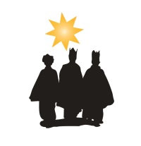 Sternsinger Schattenriss