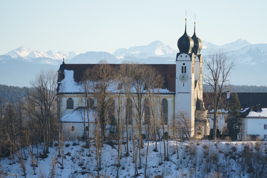 Kirche Baumburg Winter