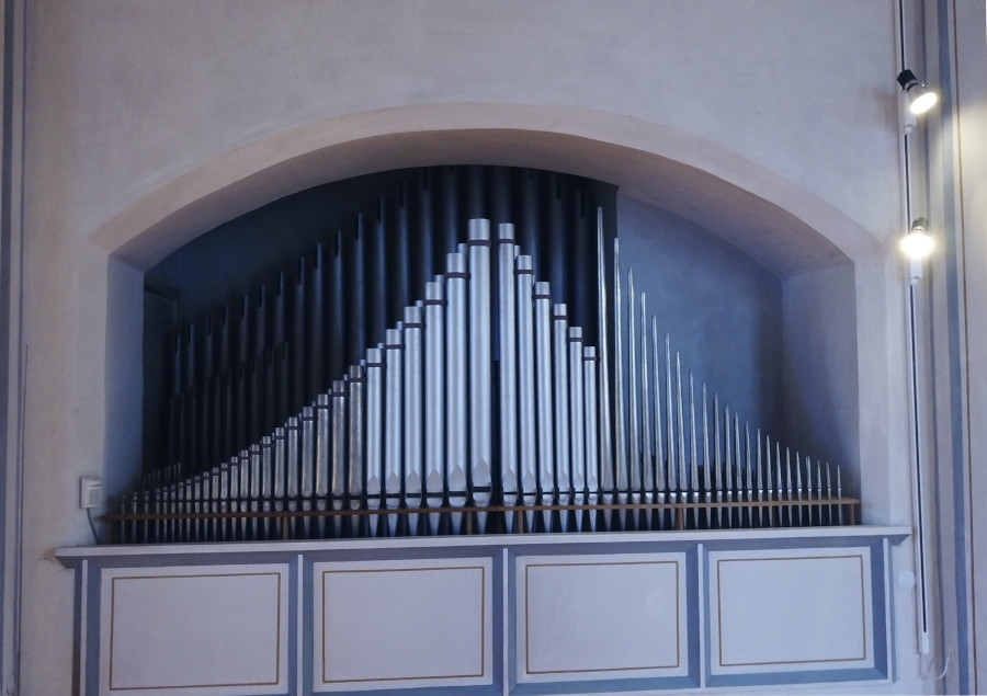 Orgel Dreifaltigkeit Altarraum